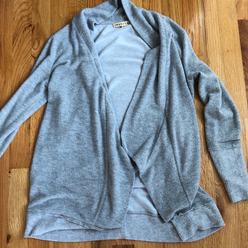 Gray Cardigan